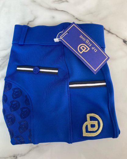 Children's Blue Horse Riding Leggings - Image 3