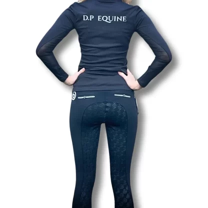 Navy Equine Horse Riding Leggings (back)